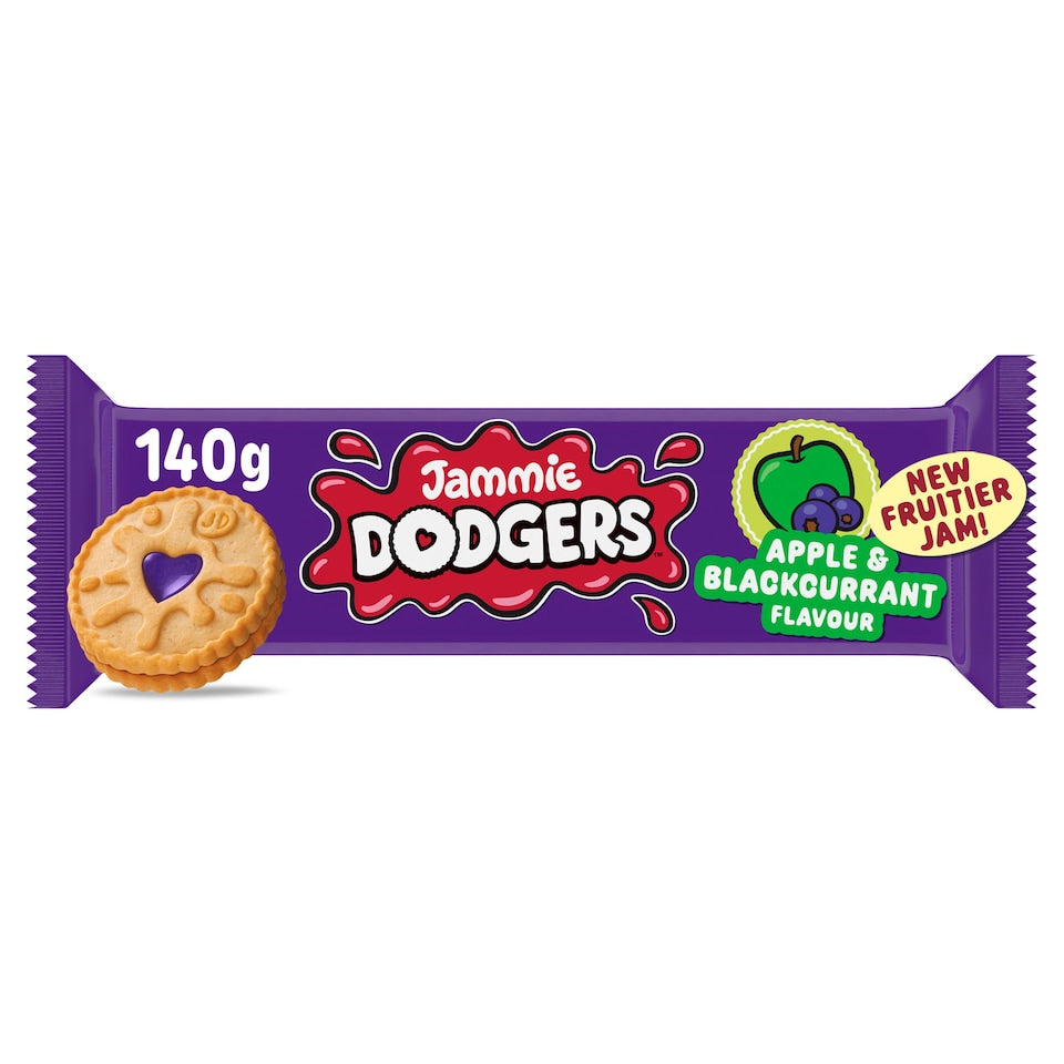 Jammie Dodger Apple & Blackcurrant Flavour 140g