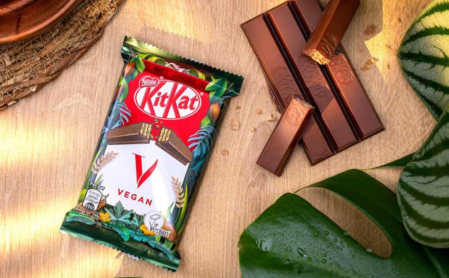 Kit Kat 4 Finger Vegan Chocolate Bar 41.5g (Discontinued)
