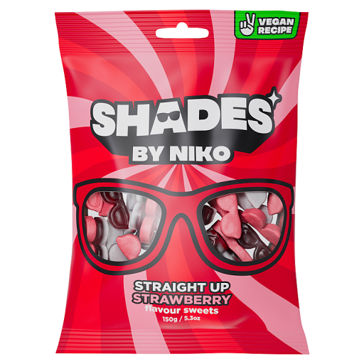 Shades By Niko Straight up Strawberry 150g