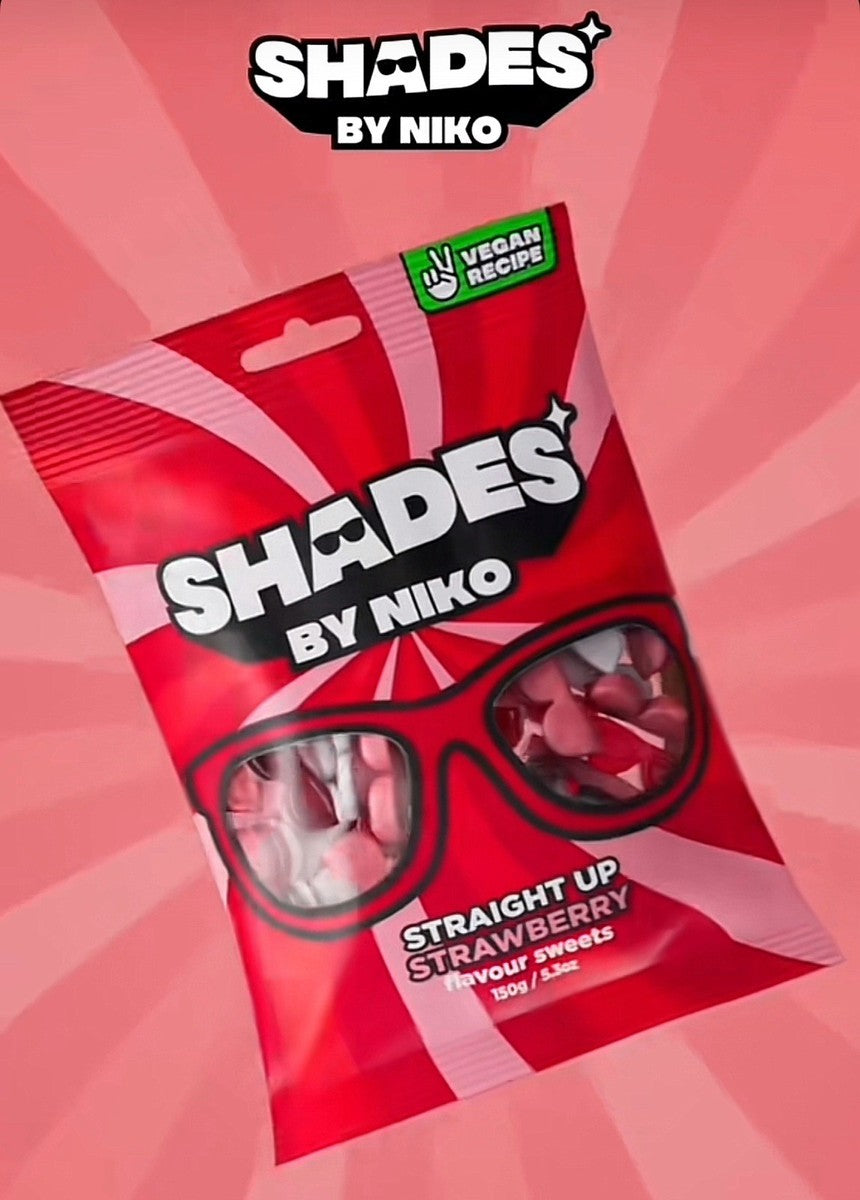 Shades By Niko Straight up Strawberry 150g