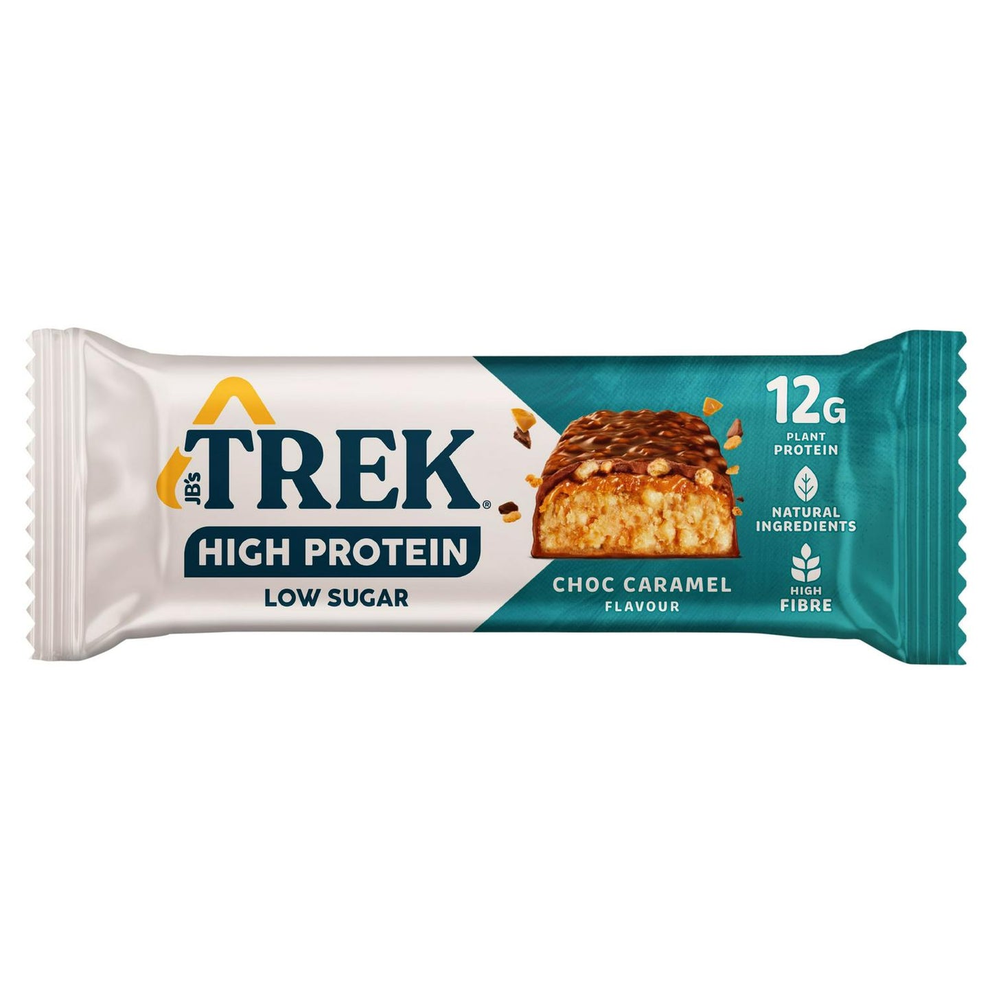 Trek High Protein Low Sugar Choc Caramel Flavour 44g