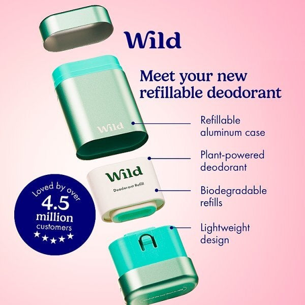 Wild Candyfloss Deodorant refill 40g