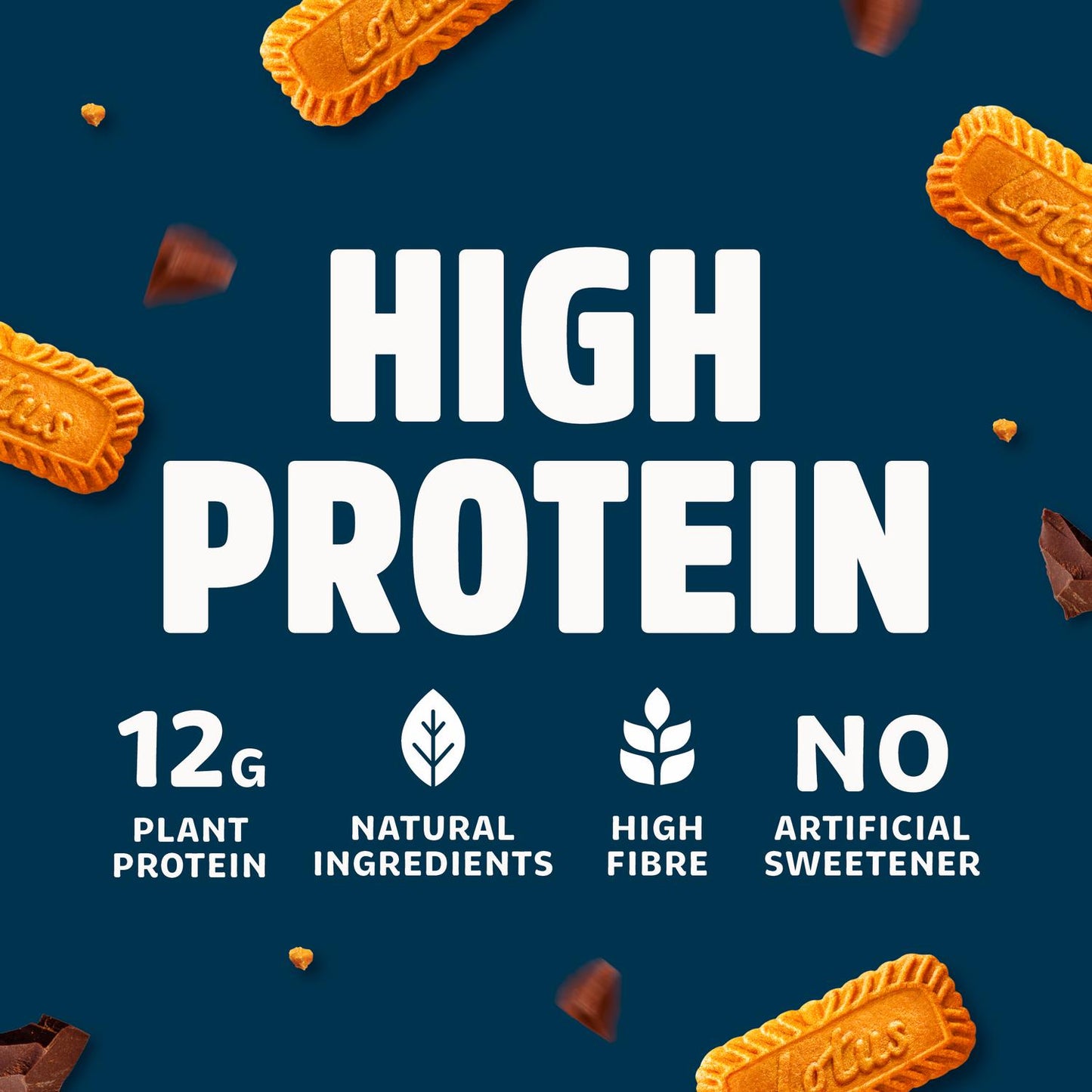Trek High Protein Biscoff 3 x 44g