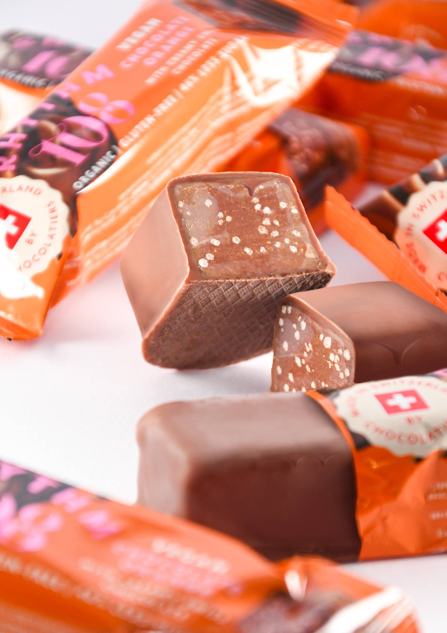 Rhythm108 Swiss Vegan Orange Bar with Dark Chocolate 33g