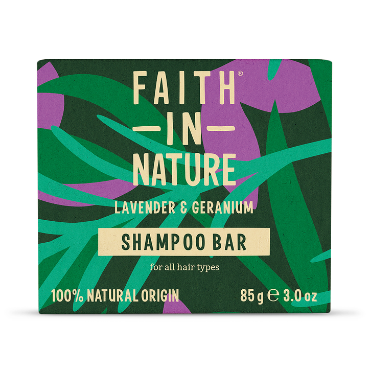 Faith in Nature - Shampoo Bar Lavender & Geranium 85g
