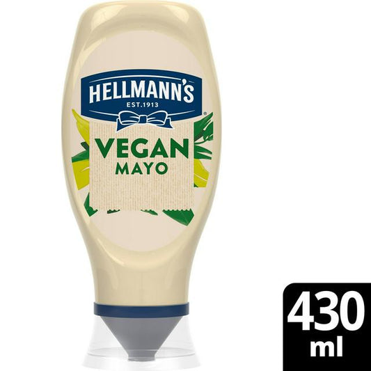 HELLMANN’S VEGAN SQUEEZY MAYONNAISE 430ML