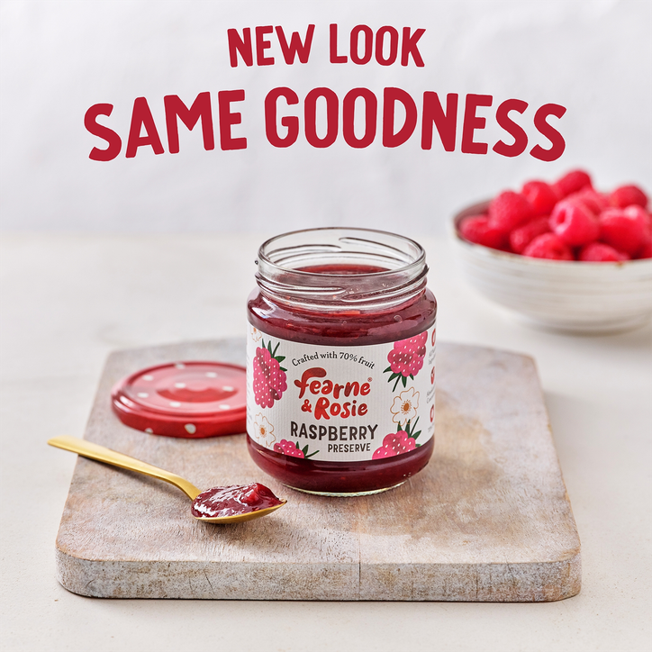 Fearne & Rosie Raspberry Jam 310g