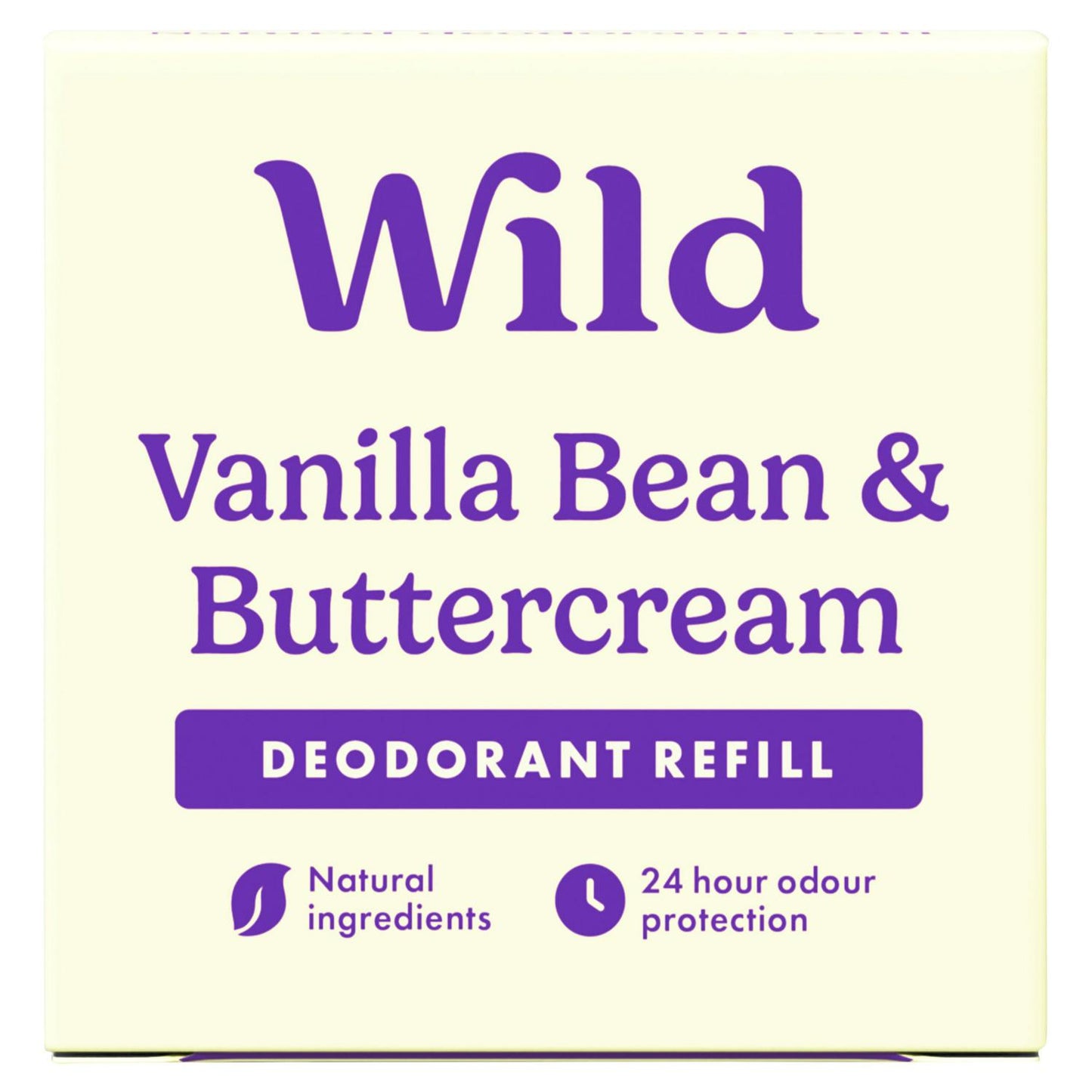 Wild Vanilla Bean & Buttercream Deodorant Refill 40g