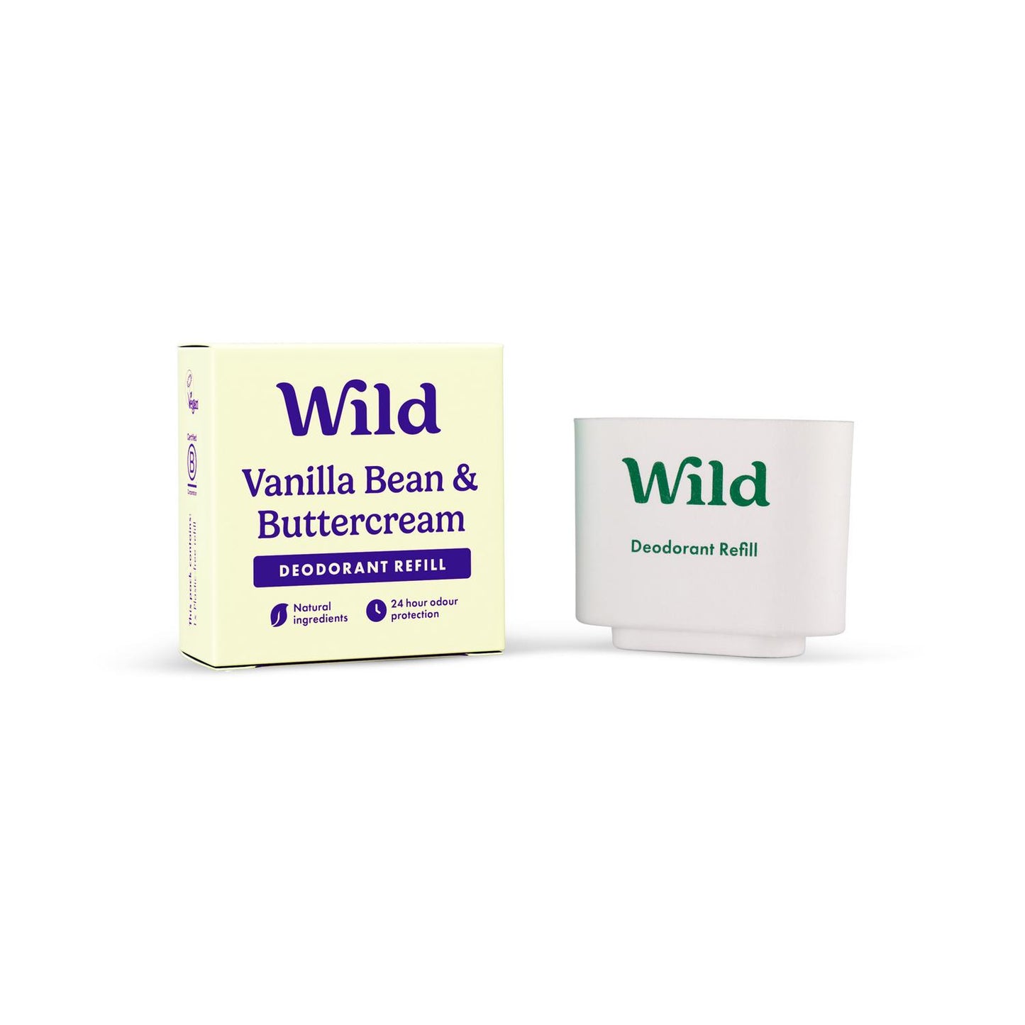 Wild Vanilla Bean & Buttercream Deodorant Refill 40g