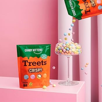 Candy Kittens Treets Crispy 120g