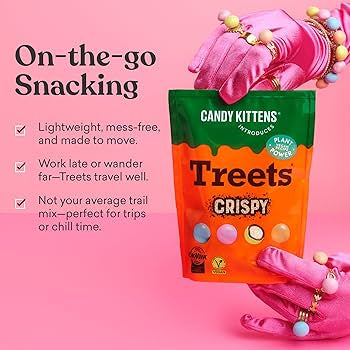 Candy Kittens Treets Crispy 120g