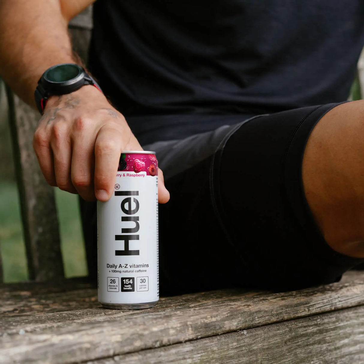 Huel Cherry & Raspberry Daily A-Z Vitamin Drink 330ml