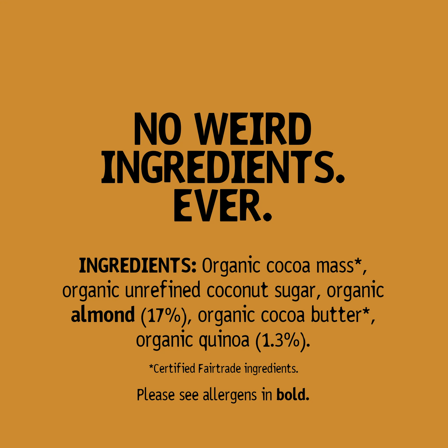 Hu Almond Butter & Crispy Quinoa Dark Chocolate Bar 60g