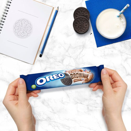 Oreo Choco Brownie Cookies Sandwich Biscuits 154g