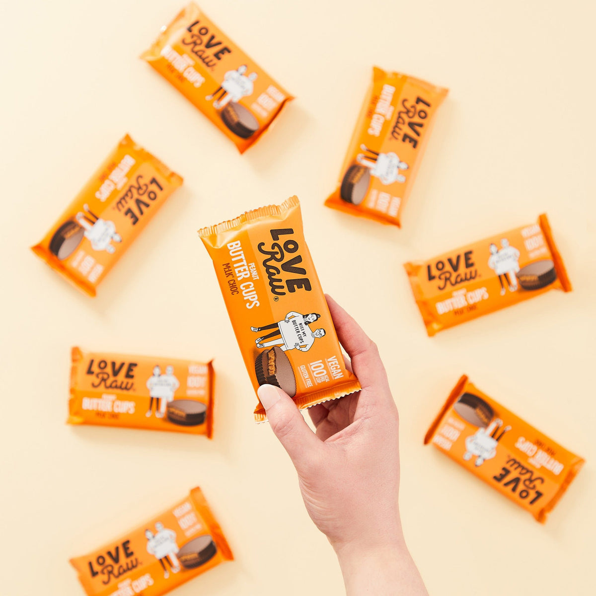 Loveraw M:LK® CHOC PEANUT BUTTER CUPS