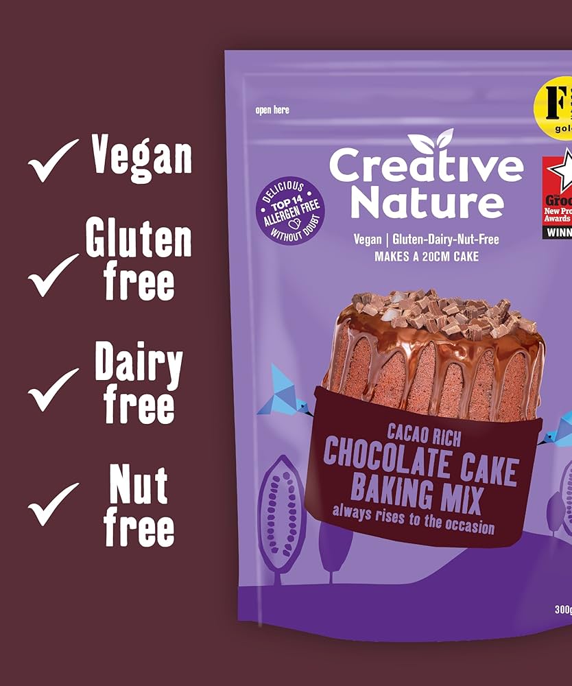 Creative Nature Chocolate Cake Baking Mix 300g