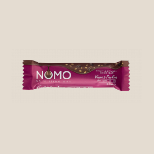 NOMO Fruit & Crunch Choc Bar 32g