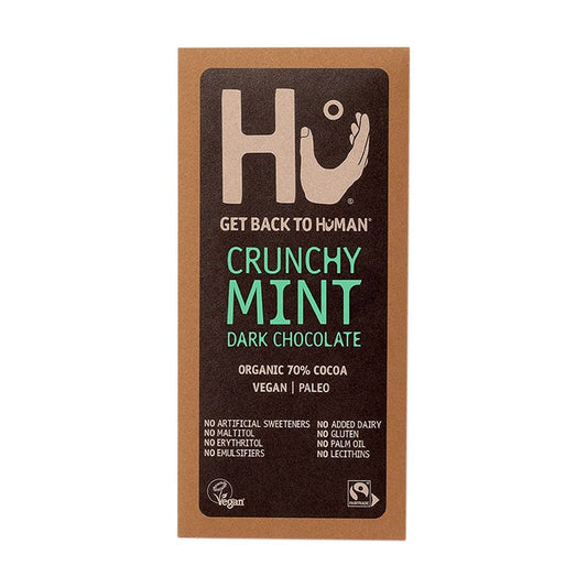 HU Crunchy Mint Dark Chocolate Bar 60g