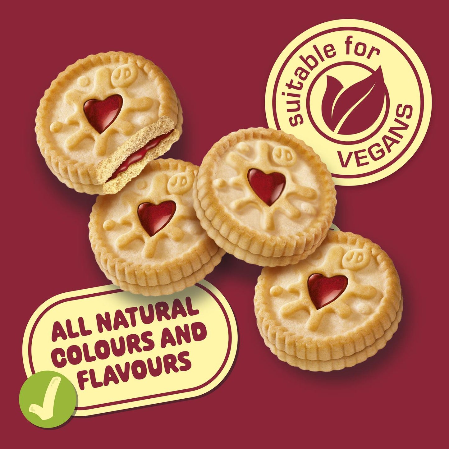 Jammie Dodgers Biscuits Minis x6