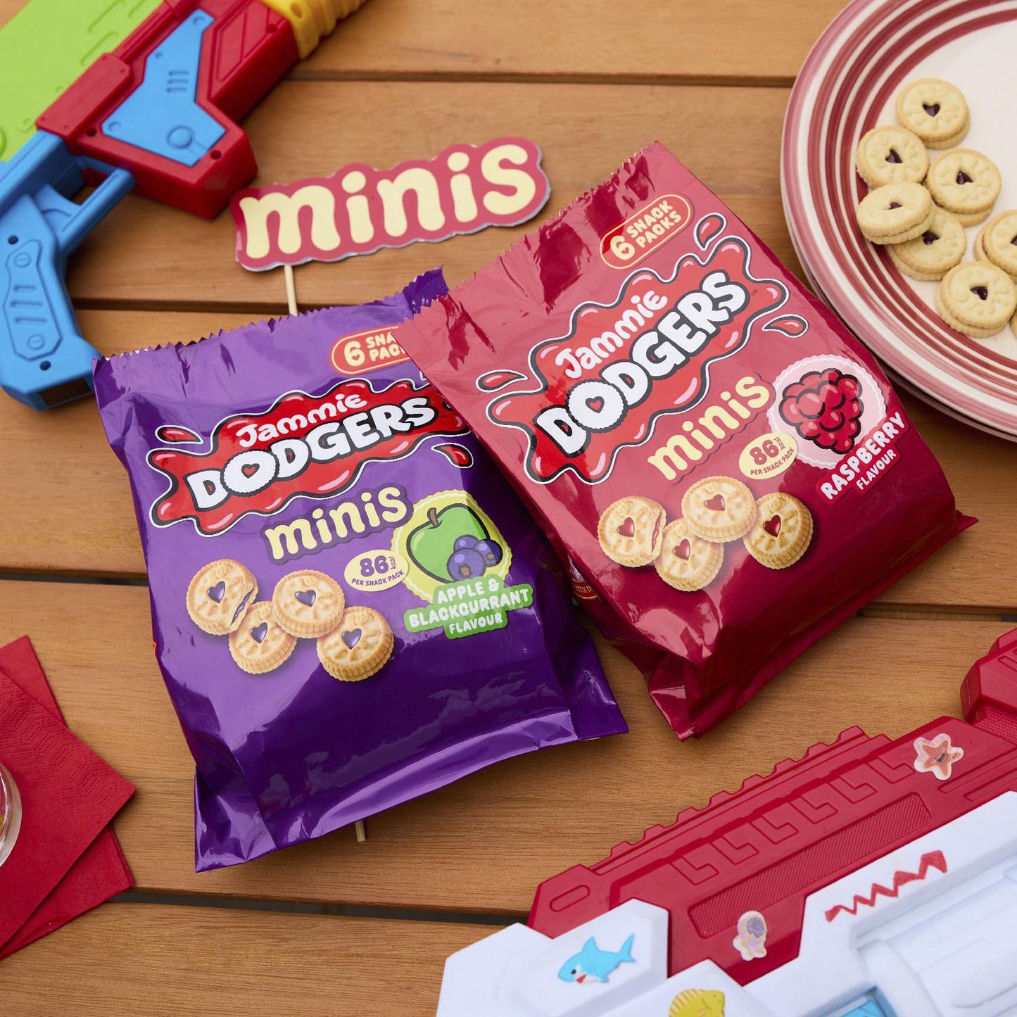 Jammie Dodgers Biscuits Minis x6