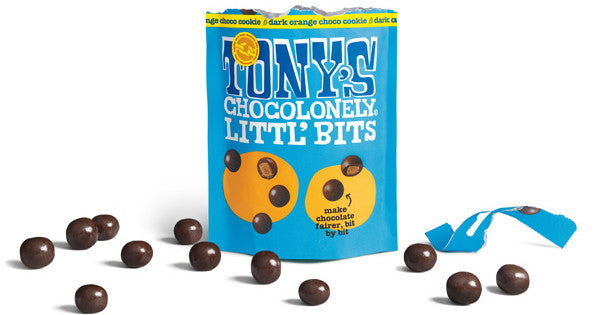Tony's Chocolonely Littl' Bits Dark Orange Choco Cookie 100g