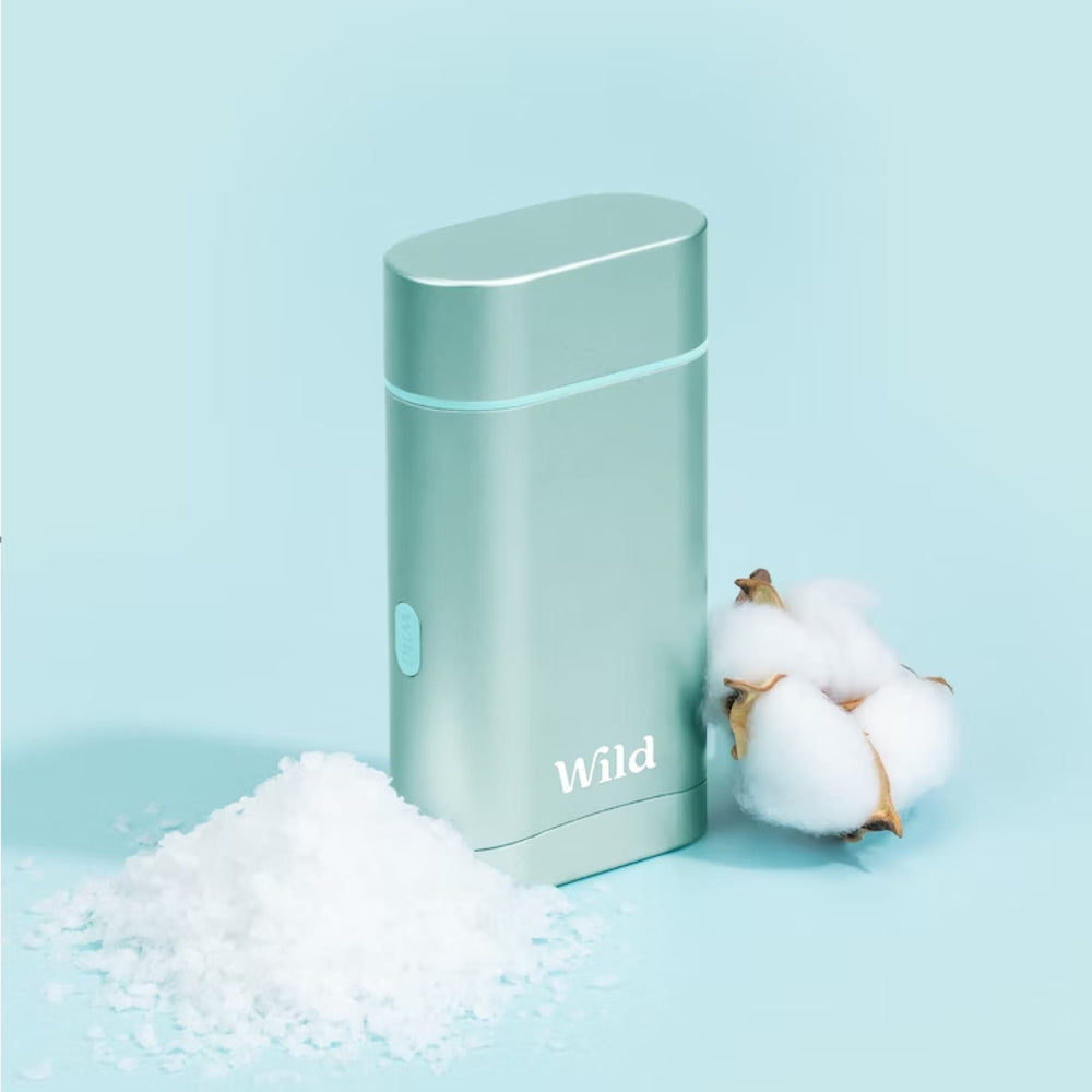 WILD Fresh Cotton & Sea Salt Deodorant Starter Pack