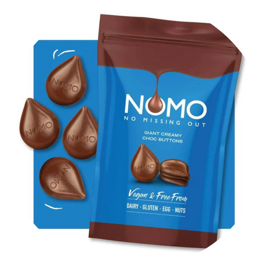 NOMO Creamy Chocolate Giant Buttons 110g