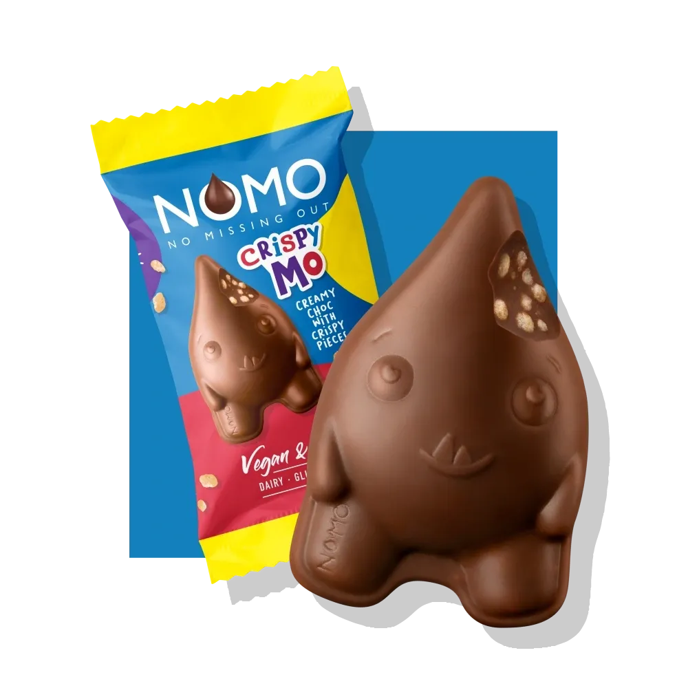 NOMO Crispy Mo Creamy Choc with Crispy Pieces 15g