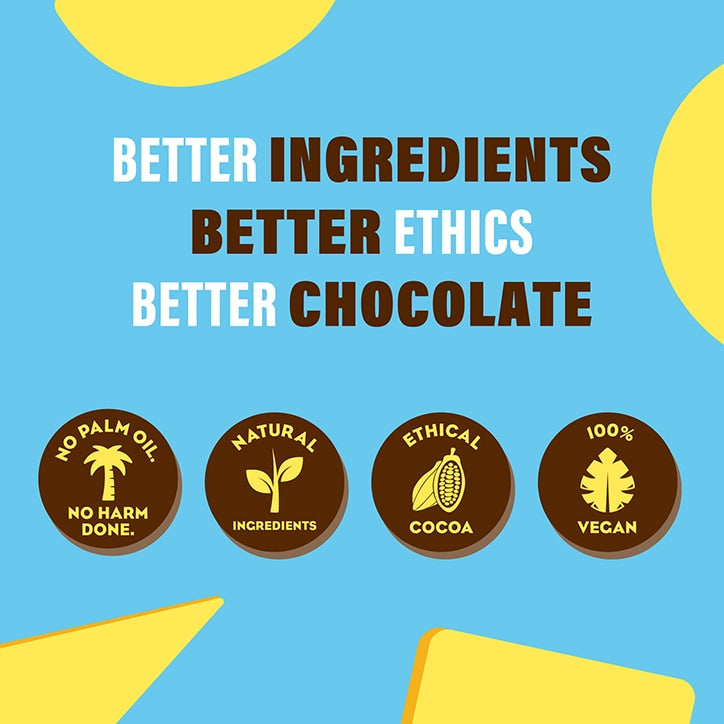 Doisy & Dam D&Ds Vegan Dark Chocolate Drops 80g