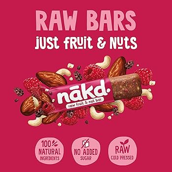 Nakd Raw Fruit & Nut Bars x4