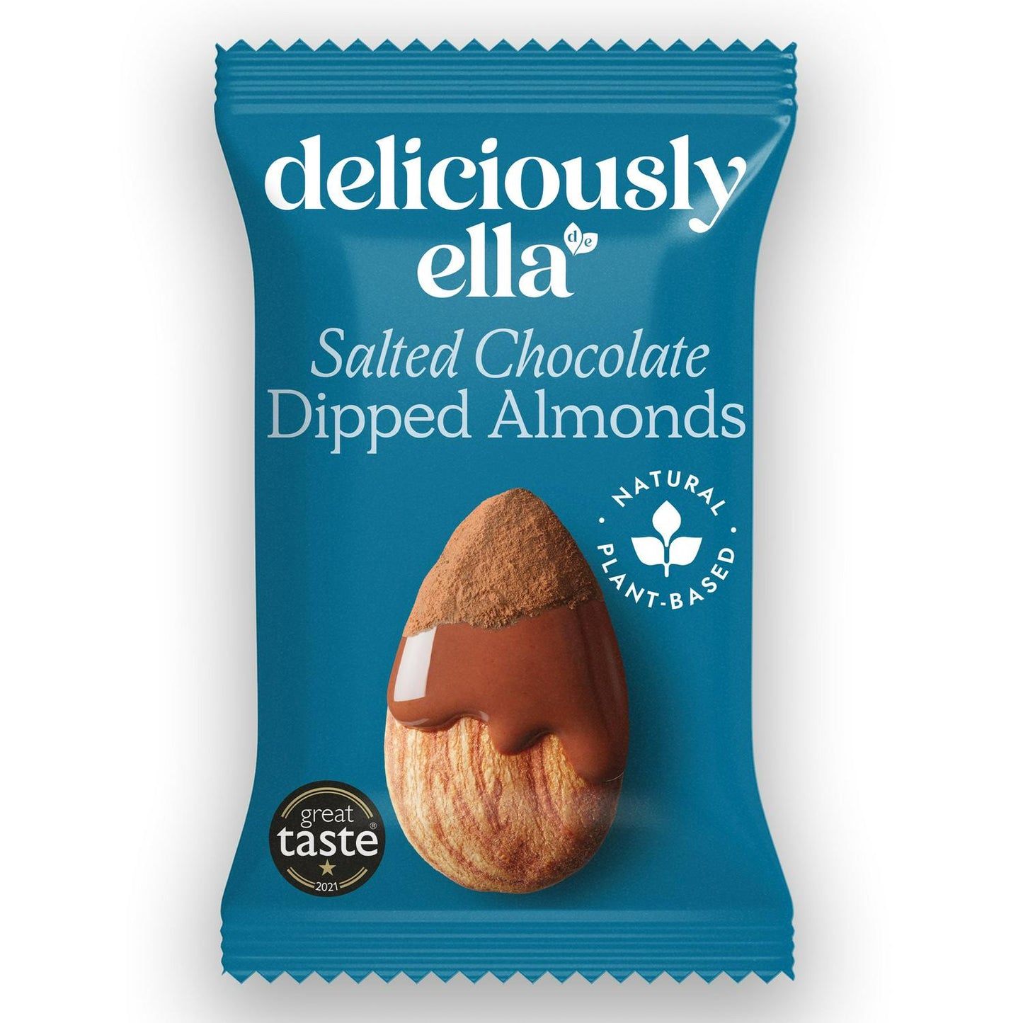 Deliciously Ella salted chocolate dipped almonds
