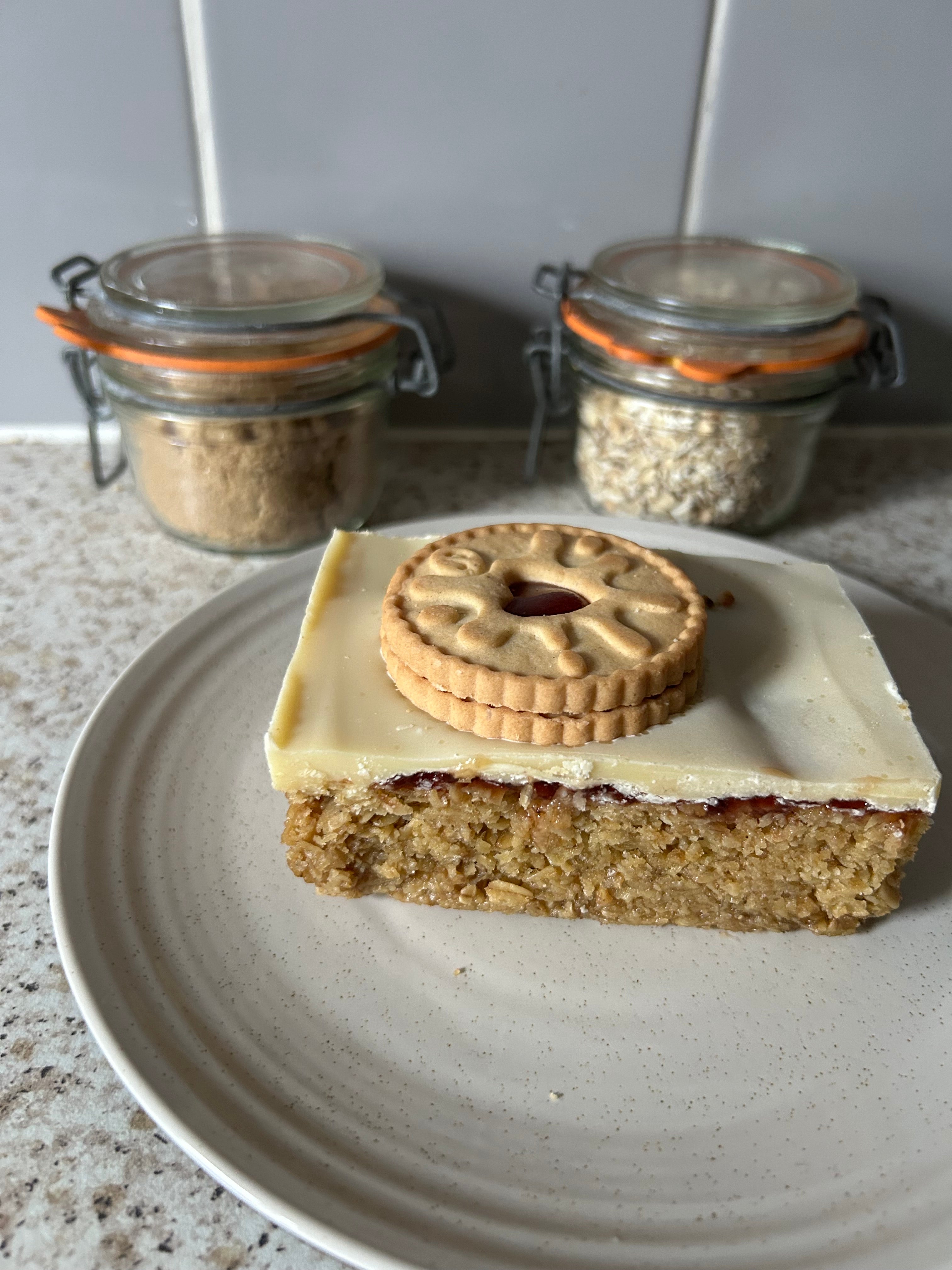 Jammie Dodger FlapJack