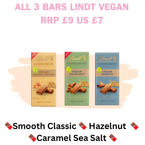 Lindt Vegan Chocolate selection