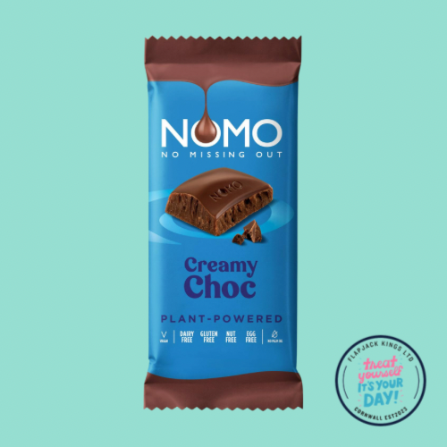 NOMO Vegan Creamy Choc Bar 75g