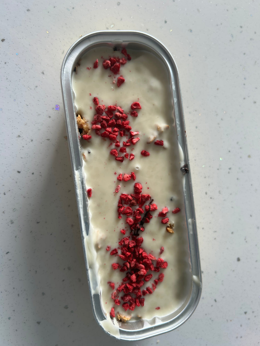 Raspberry & White Chocolate Flapjack is