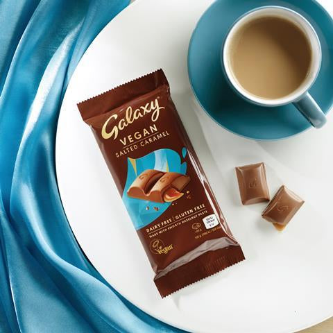 Galaxy Vegan Salted Caramel Chocolate Bar 100g