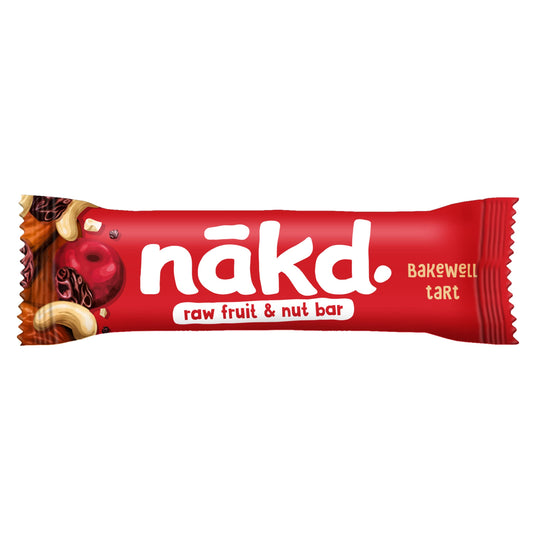 Nakd Bakewell Tart Raw Fruit & Nut Bar 4x35g
