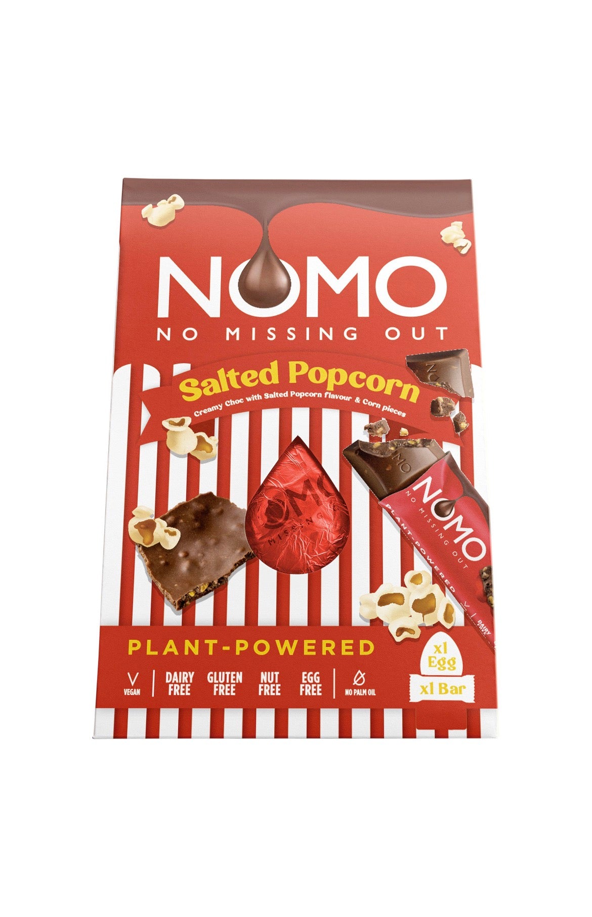 NOMO Salted Popcorn Egg & Bar (158g)