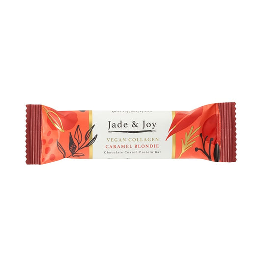 Jade & Joy Vegan Collagen Protein Bar, Caramel Blondie 50g