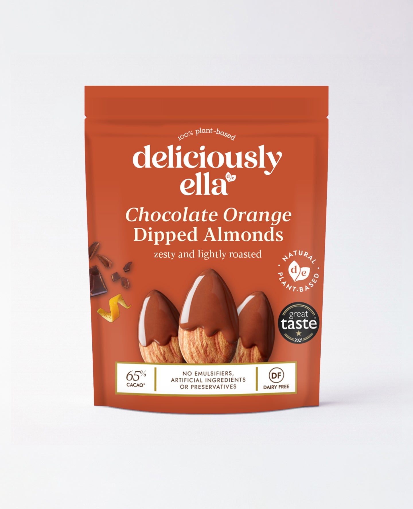 Deliciously Ella Chocolate Orange Dipped Almonds 81g