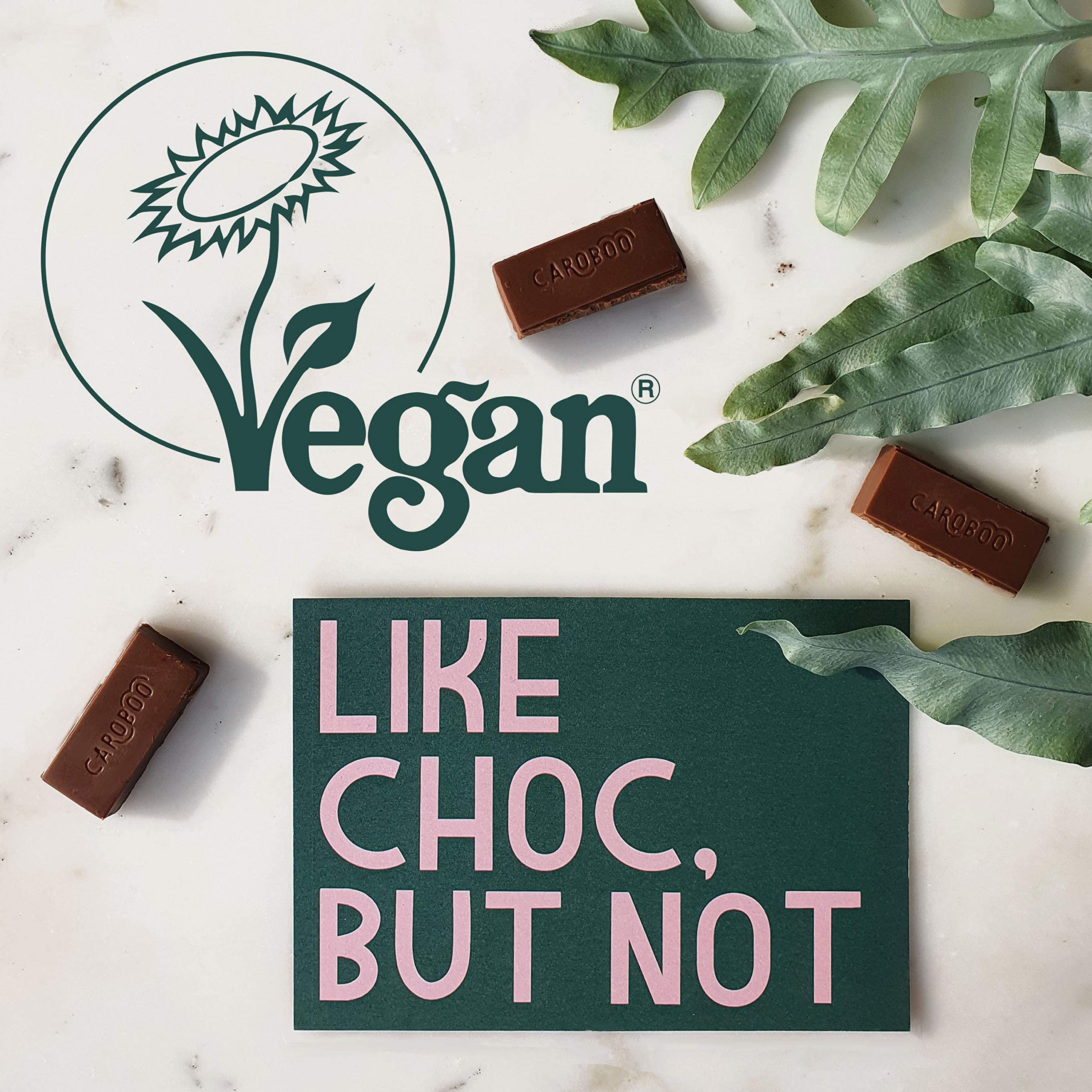 Caroboo Salted Caramel Carob Choco Bar 35g