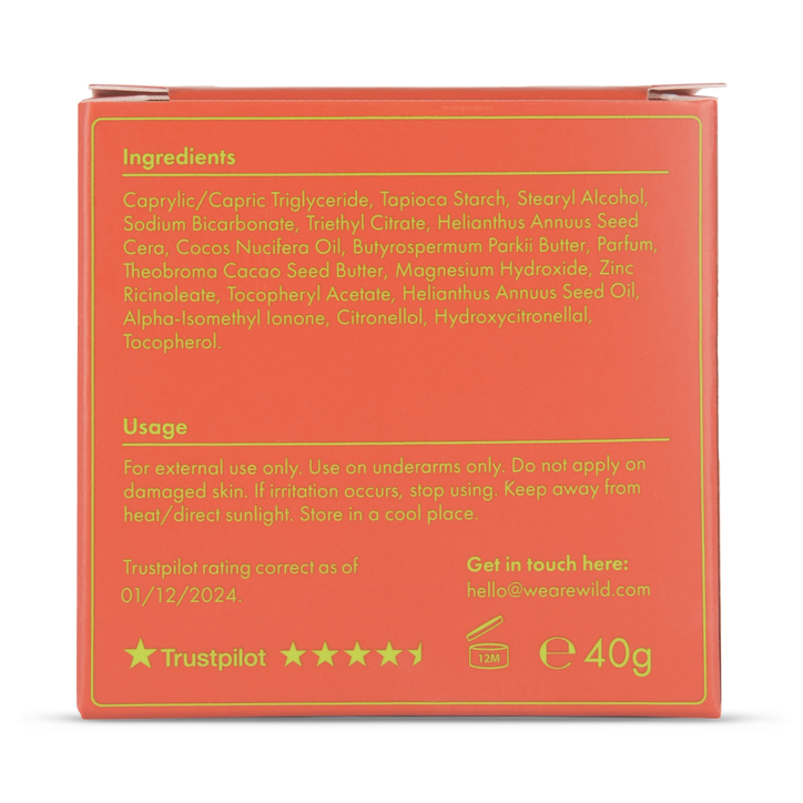 Wild Cedar & Sandalwood Deodorant Refill