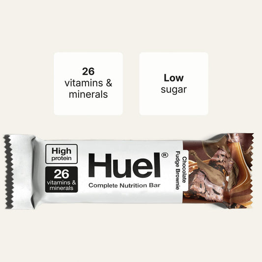 Huel Chocolate Fudge Brownie Complete Nutrition Bar 55g
