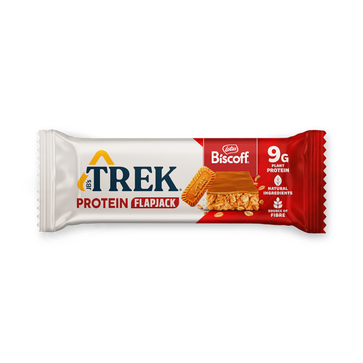 Trek Biscoff High Protein Flapjack 50g