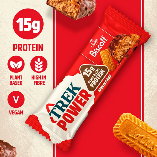 Trek Lotus Biscoff Power Protein Bar 55g