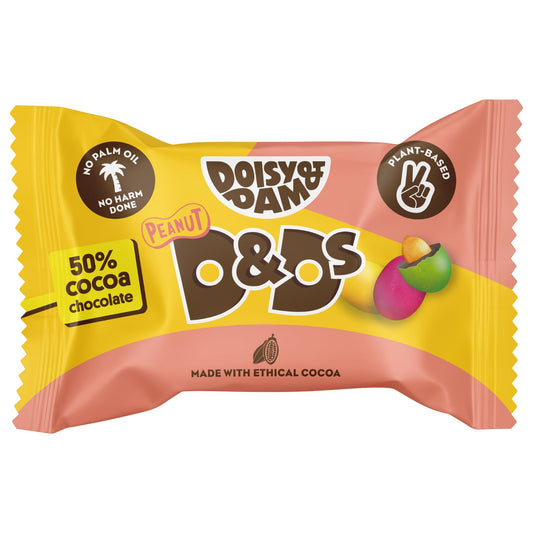 Doisy & Dam Peanut D&Ds Vegan Dark Chocolate 30g