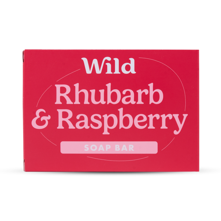 Wild Rhubarb & Raspberry Soap Bar 125g