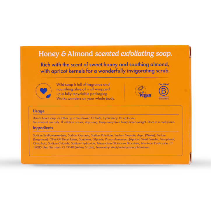 Wild Honey & Almond Exfoliating Soap Bar 125g