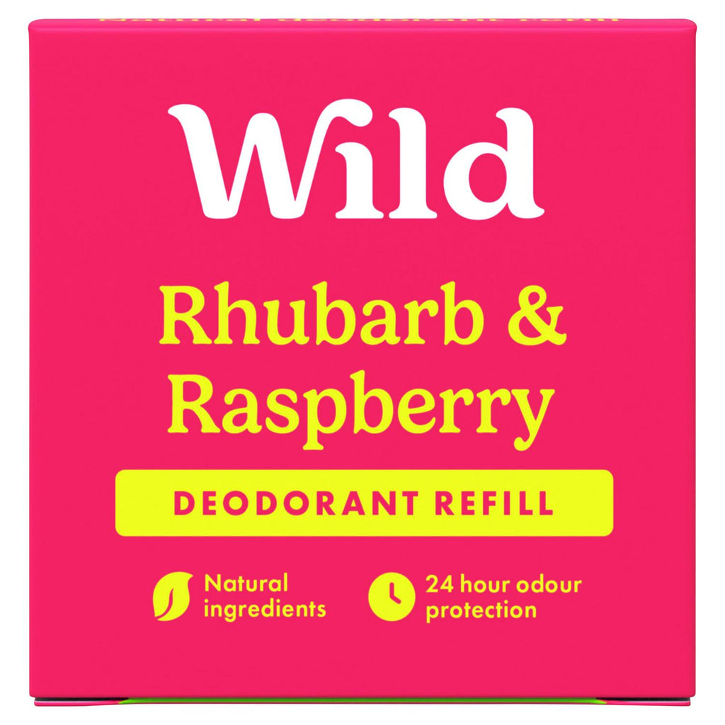 Wild Rhubarb & Raspberry Deodorant Refill 40g