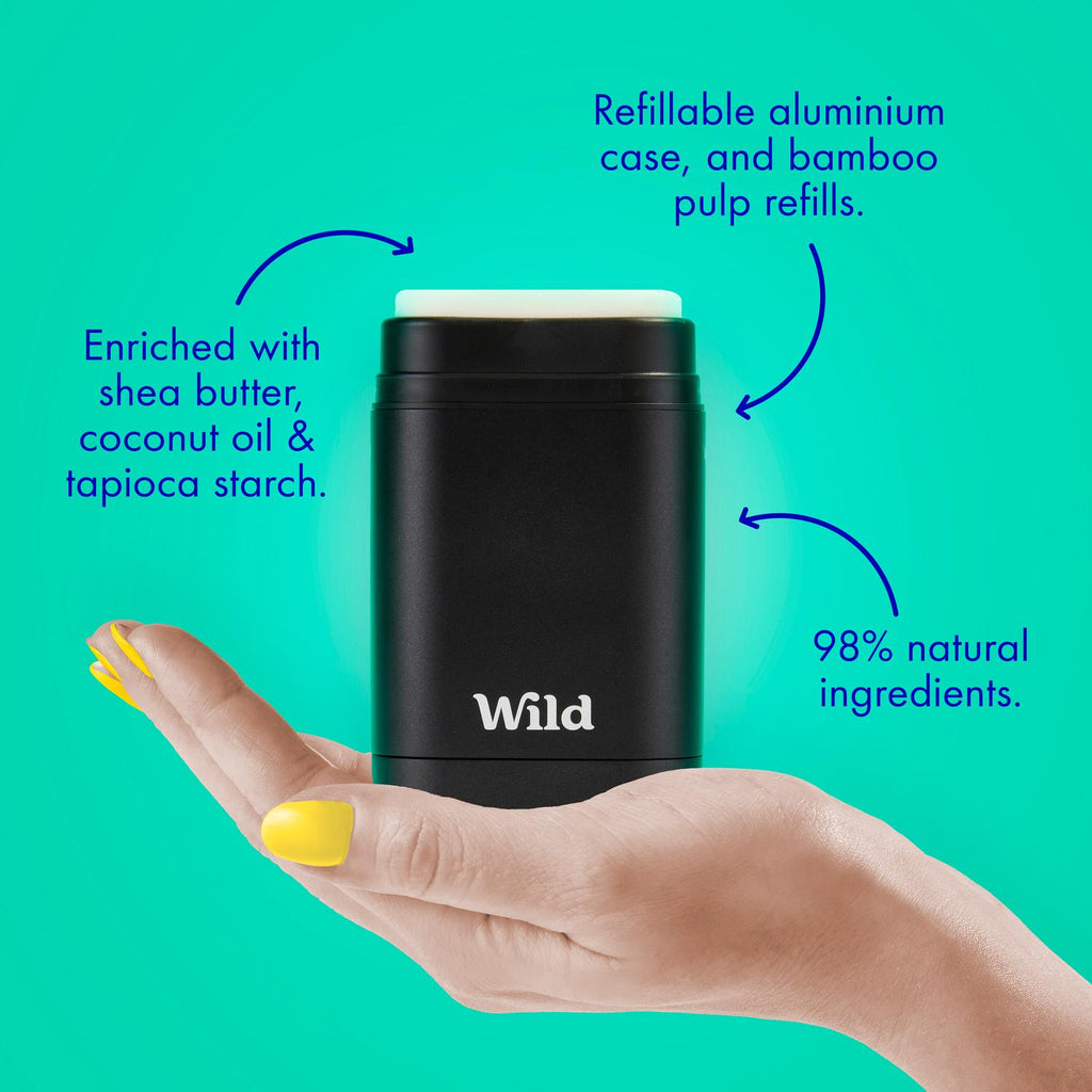Wild Rhubarb & Raspberry Deodorant Refill 40g